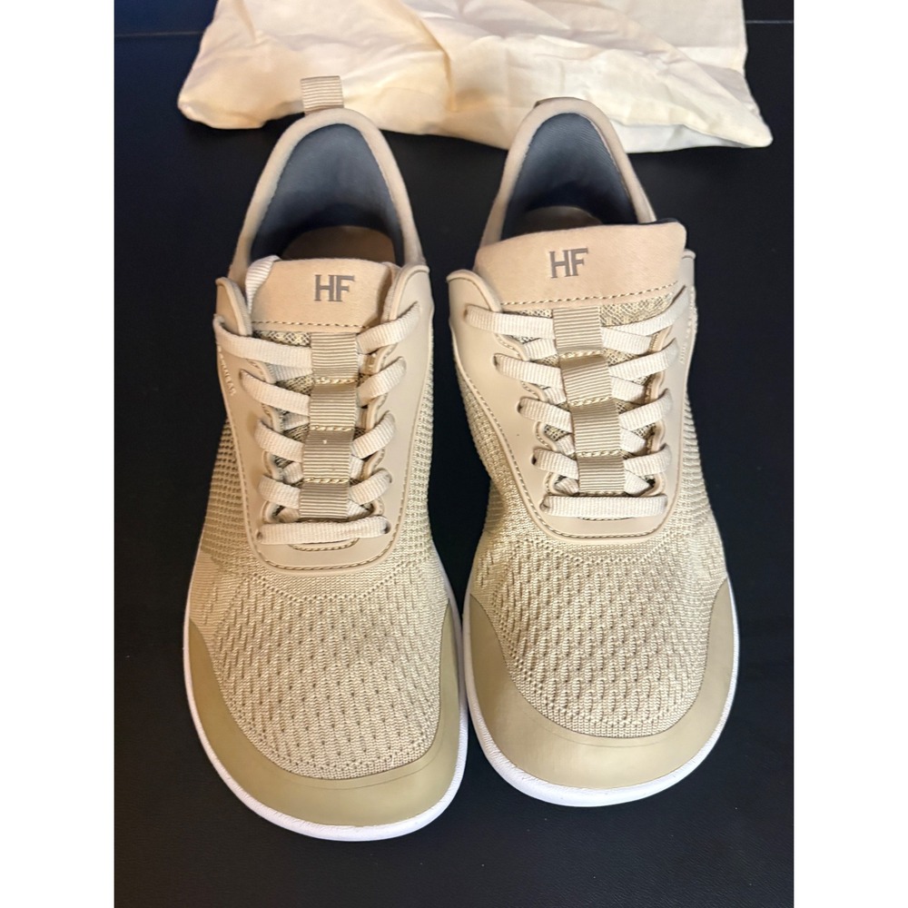 Hike Footwear Healthy Freedom Barefoot Sneakers Tan Wide Toe Box Womens 9-9.5